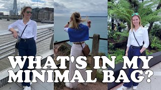 What's in my minimal bag | My everyday essentials with a twist!