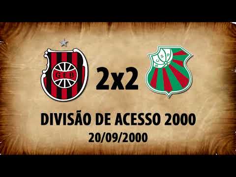 G.E.Brasil 2x2 São Paulo-RG - Divisão de Acesso 2000