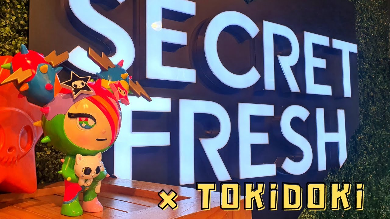 Tokidoki x Secret Fresh “SANDy” Rainbow Toy Unboxing | And Tour of Secret Fresh Gallery and Store