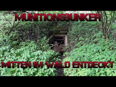 Munitionsbunker Mitten im Wald entdeckt / Urbex / Lost Place / Abandoned / WW2 / Wehrmacht