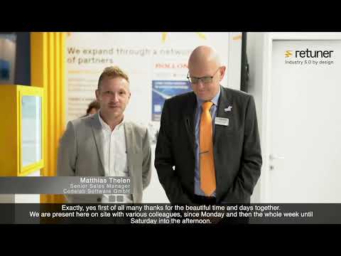 RETUNER GmbH presents its partnership with CODELAB at EMO 2023
