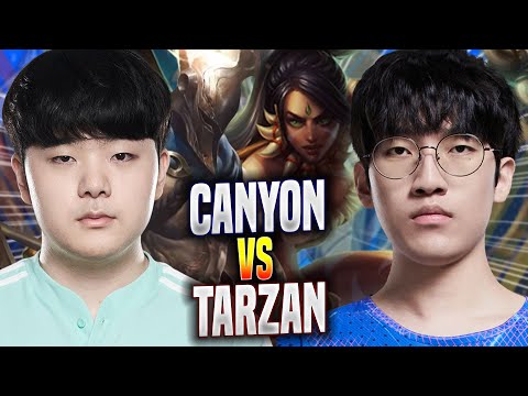 TARZAN vs CANYON! - LNG Tarzan Plays Nidalee JUNGLE vs DK Canyon Pantheon! | Season 2022