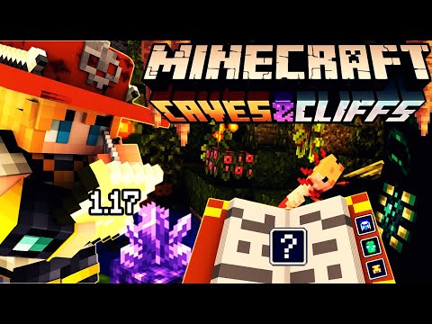 PopcornRazer - Minecraft 1.17 : Caves & Cliffs Update | Résumé et Animation