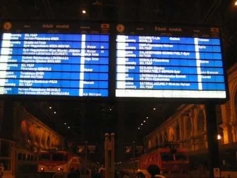 Bp. Keleti pu. EN Ister with a romanian loc, EC Hungaria with a slovak loc