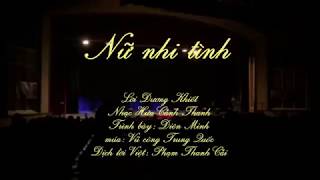 女儿情 Nũ nhi tình Giọng ca Diên Minh. Dịch lời: Phạm Thanh Cải