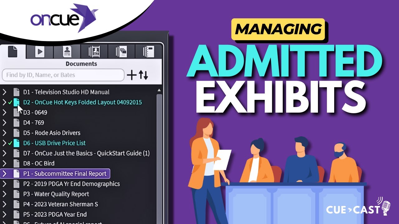 CueCast: Mark as Admitted