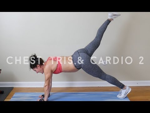 Chest, Tris, & Cardio #2 Workout