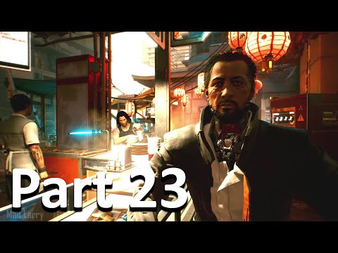 V and Takemura survey an Arasaka warehouse and hack the float - Cyberpunk 2077(Part 23)
