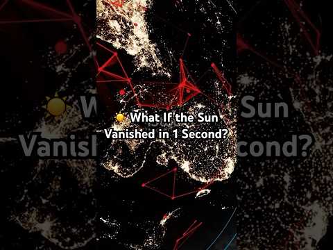 ☀️ What If the Sun Vanished in 1 Second? #mindblownfacts #facts #innerwisdom #selfknowledge