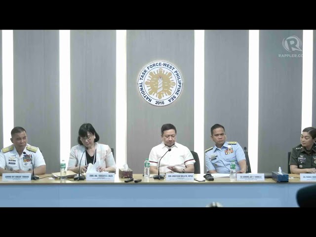 LIVE: PH gov’t holds press conference on March 5 collision at Ayungin Shoal
