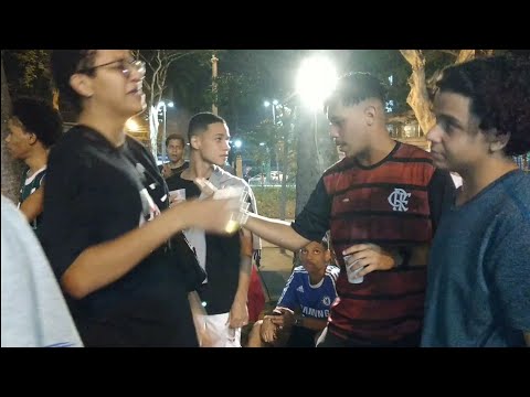 (TUTORIAL DE COMO RIMAR BÊBADO) TRAPKING VS LUX D PRIMEIRA FASE RODA CULTURAL TIM MAIA ED 25