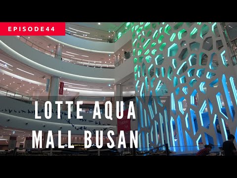 Passeando pelo Lotte Gwangbok Aqua Mall, Busan, Coreia