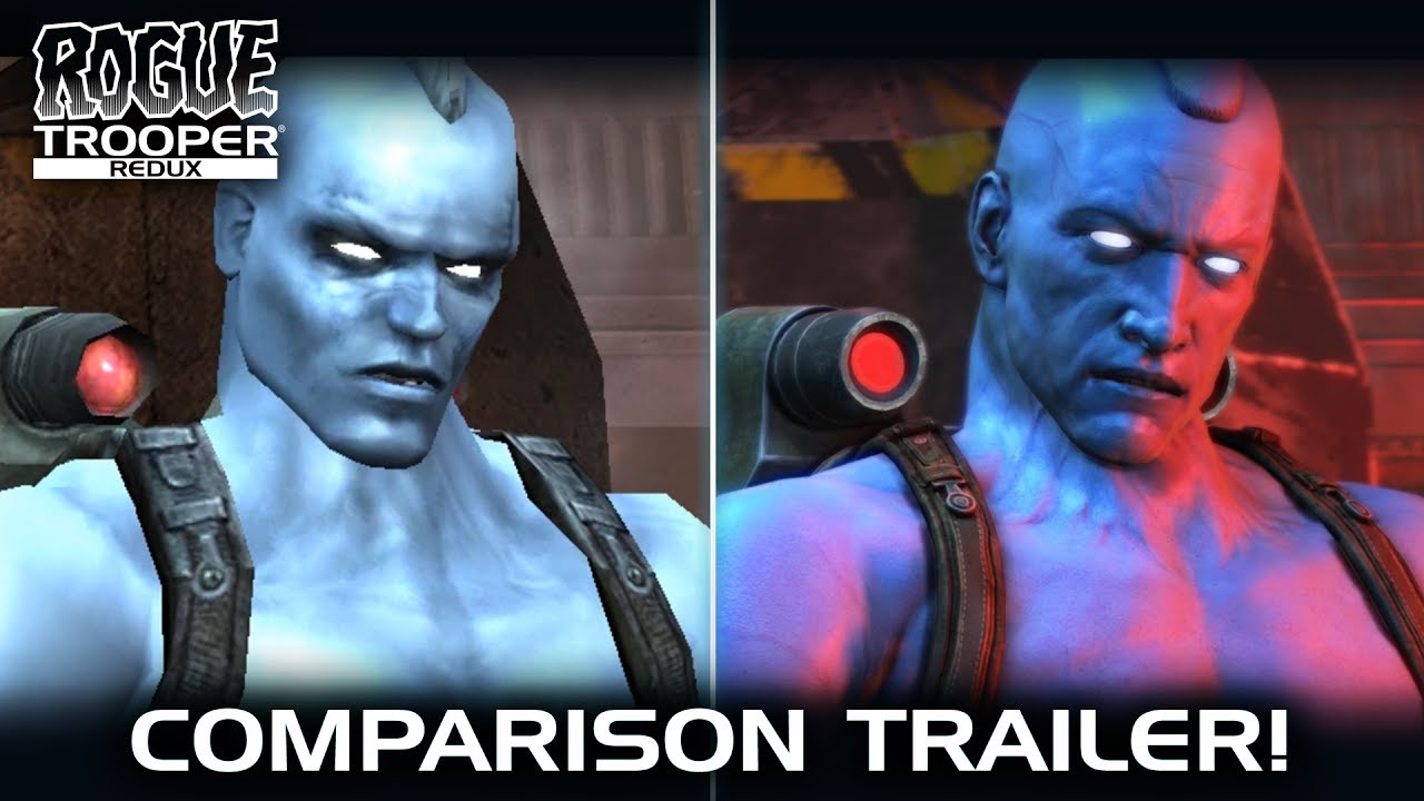 Rogue Trooper Redux Graphics Comparison Trailer - YouTube