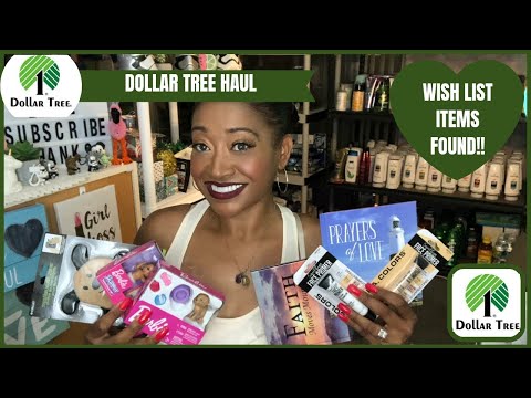 DOLLAR TREE HAUL💕WISH LIST ITEMS FOUND💕ALL NEW ITEMS AT DOLLAR TREE 🌳