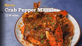The Secret to Mouthwatering Spicy Crab Pepper Masala | Crab Pepper Masala | Cookd