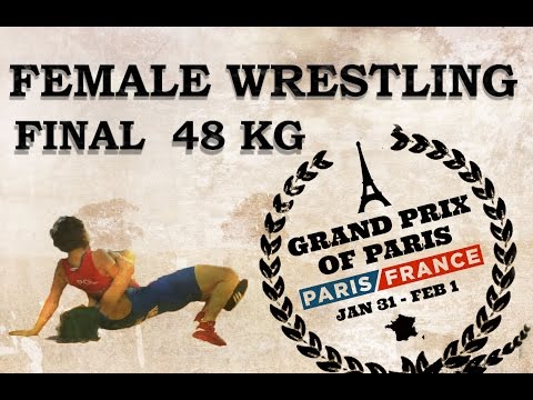 Final - Female Wrestling 48 kg - MATKOWSKA (POL) vs SUN (CHN) - Grand Prix of Paris