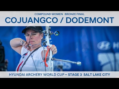 Amparo v Dodemont – compound women's bronze | Salt Lake 2018 Hyundai Archery World Cup S3