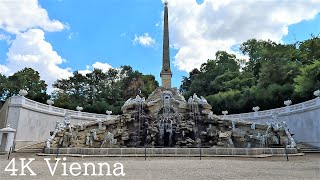 【ウィーン街歩き🌟Vienna Travel】夏!シェーンブルン宮殿の庭にあるオベリスクの泉⭕Schloss Schönbrunn~Obeliskbrunnen~Wien