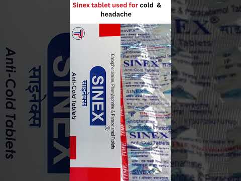 sinex tablet uses