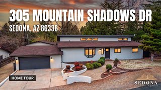 Exclusive Home Tour: 305 Mountain Shadows Drive, Sedona | Luxury Living & Stunning Views!