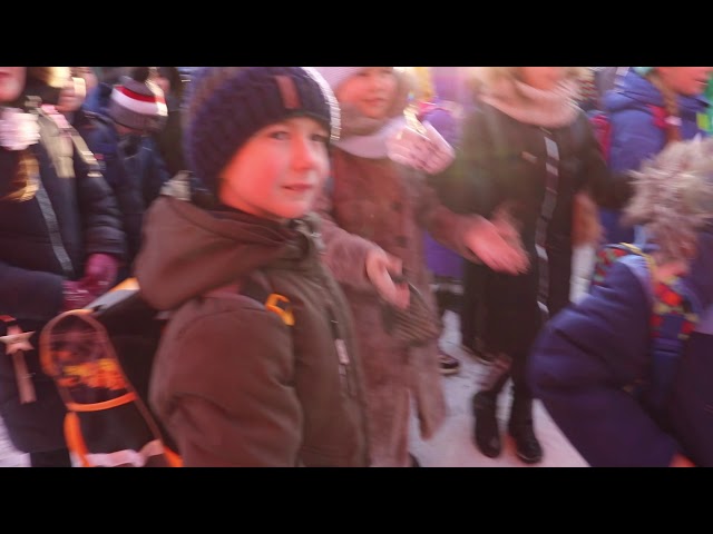 Парад Дедов Морозов и Снегурочек в Алькеевском районе