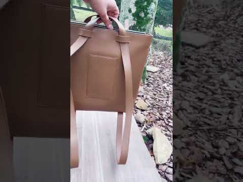 Backpack to Tote Bag in 3 seconds!