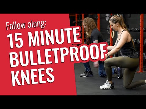 15 Min Knee Follow Along // Routine for Strong Knees & Overcoming Knee Pain. Suitable for Beginners!