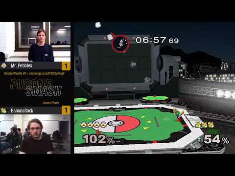 Purdue 2019 Weekly #2 - Losers Finals - (Sheik) Mr. Pebbles vs BananaSack (Fox)