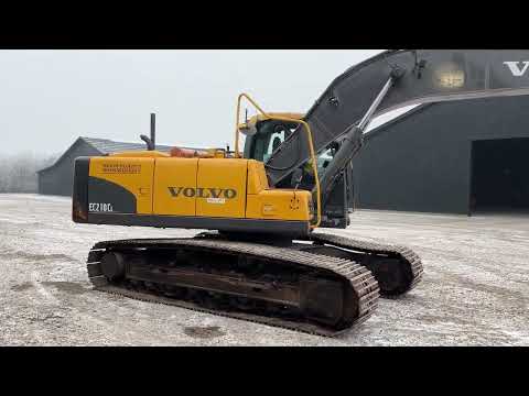 Video: Volvo EC210CL gravemaskine 1