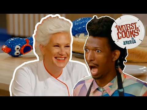 Funniest Moments on Worst Cooks in America S27 😅 Food Network