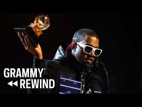 Watch Kanye West Honor His Late Mother As He Wins Best Rap Album In 2008 | GRAMMY Rewind