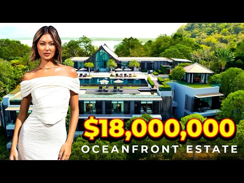 Inside a MASSIVE $18M SUPER LUXURIOUS OCEANFRONT VILLA in Phuket