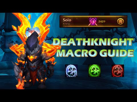Easiest Macro Guide Dragonflight Pvp & Mythics Frost DK POV