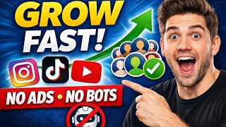 How to Grow Your Social Media Followers FAST in 2026 (No Ads, No Bots!)