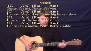 Thanksgiving Song (Adam Sandler) Strum Guitar Cover with Chords/Lyrics