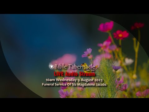 2023-0809AM - Funeral Service Of Sis Magdalene (Lorna) Jacobs