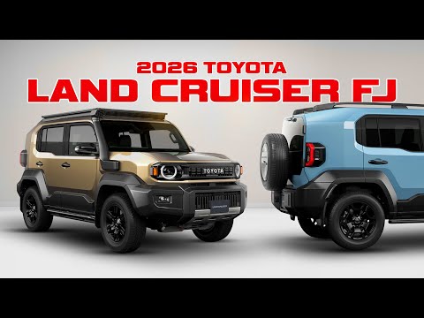 First Look at the New Toyota Land Cruiser FJ 2026!