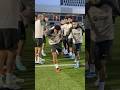 Warm WELCOME to the new guy ? #fcbarcelona #vitorroque #shorts