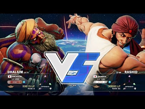 YHC Mochi (Dhalsim) vs Gachikun (Rashid)：YHC餅（ダルシム）vs ガチくん（ラシード）