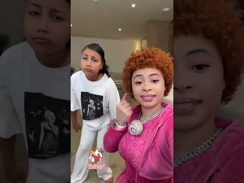 Ice Spice and North West ☺️ #shorts