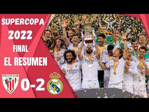 ATHLETIC CLUB 0 REAL. MADRID 2, EL RESUMEN DE LA FINAL CON TODAS LAS IMÁGENES 