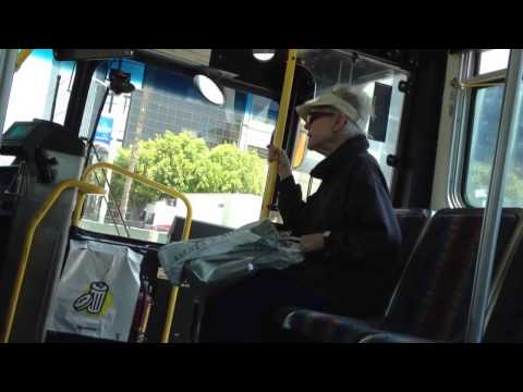 Angry Old Woman Yells at Bus Driver