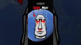 Download lagu I found the 🩸 scary Moai statue 🗿 on google maps #map #earth #earthcmez mp3