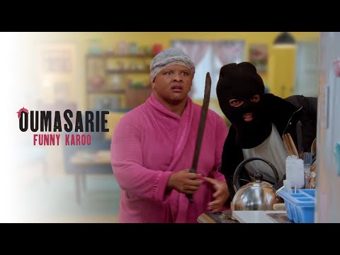 "So jy het per ongeluk my huis kom ingebreek!" Ouma Sarie kry 'n onverwagte besoeker