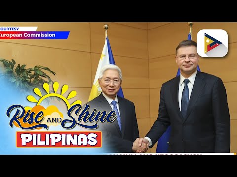 PHL at EU, sisimulan muli ang negosasyon para sa PHL-EU Free Trade Agreement