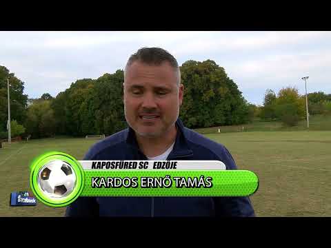 Ivusza Gábor és Kardos Ernő Tamás edzők mérkőzés- értékelője a Toponár SE- Kaposfüred SE követően.
