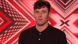 Garry Greig with POWERFUL voice covers Stevie Wonder's song - Auditions 4 - The X Factor UK 2016