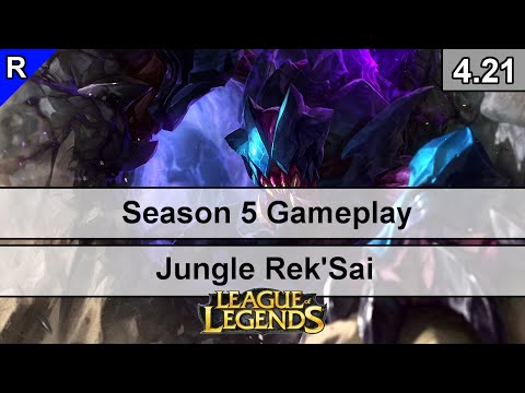LoL Season 5 Jungle - Rek'Sai vs Riven (League 68)