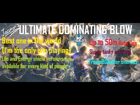 [3.11+] The Ultimate Dominating Blow Guardian Build | Up to 40-50M dps | High Budget