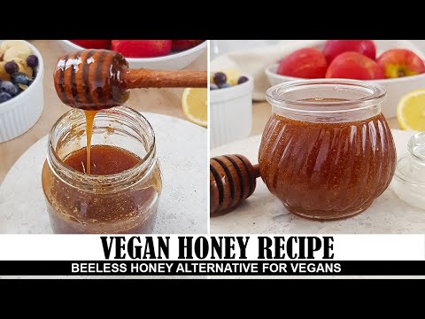 VEGAN HONEY RECIPE - How to Make Honey at Home